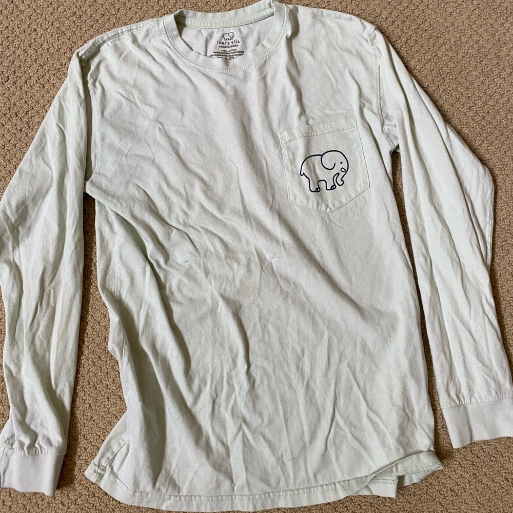 ivory ella long sleeve tee